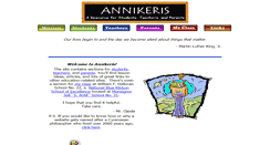 Desktop Screenshot of annikeris.com