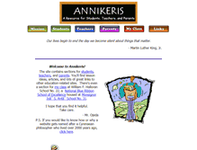 Tablet Screenshot of annikeris.com